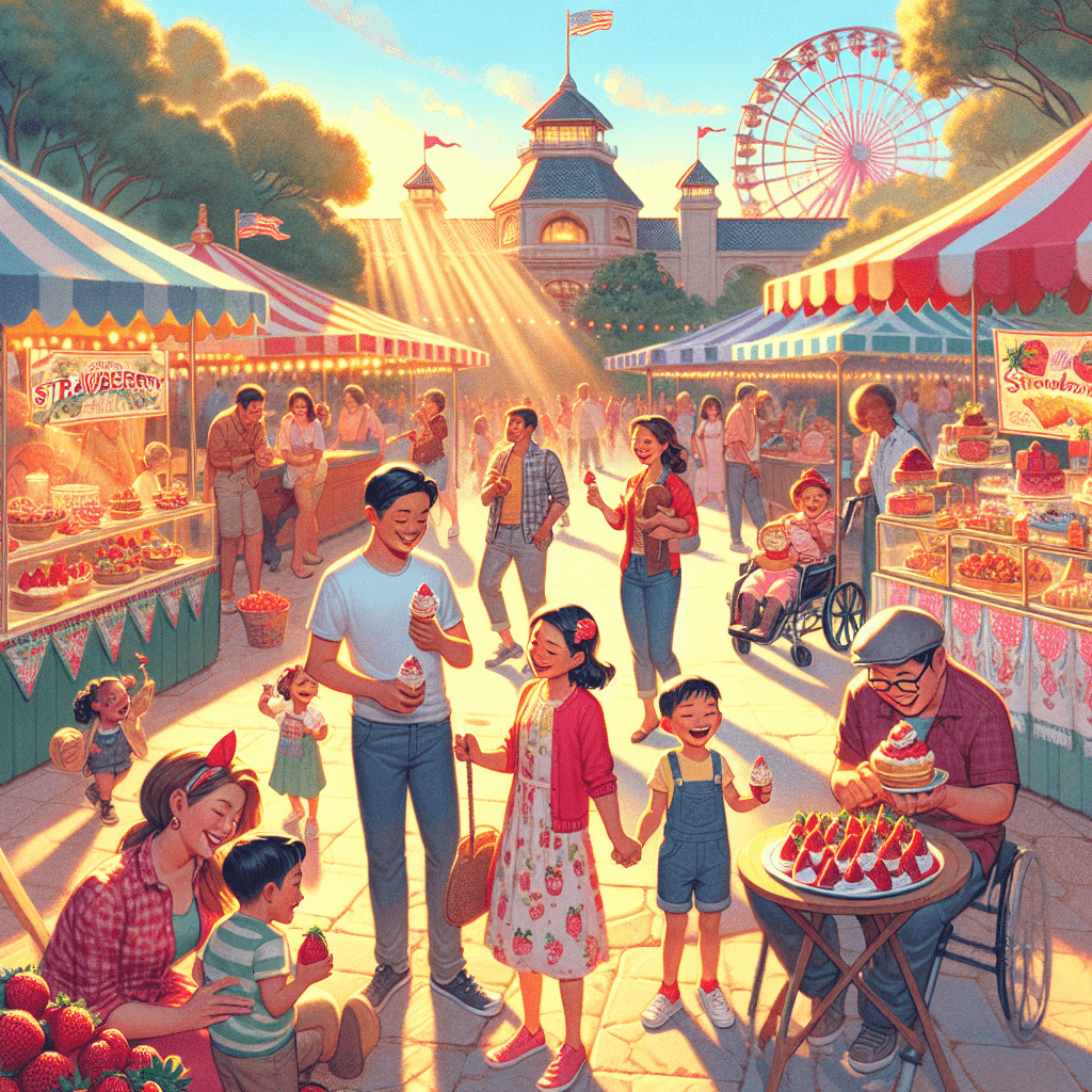 Baldwin Park Strawberry Festival Numbered Painting Kits