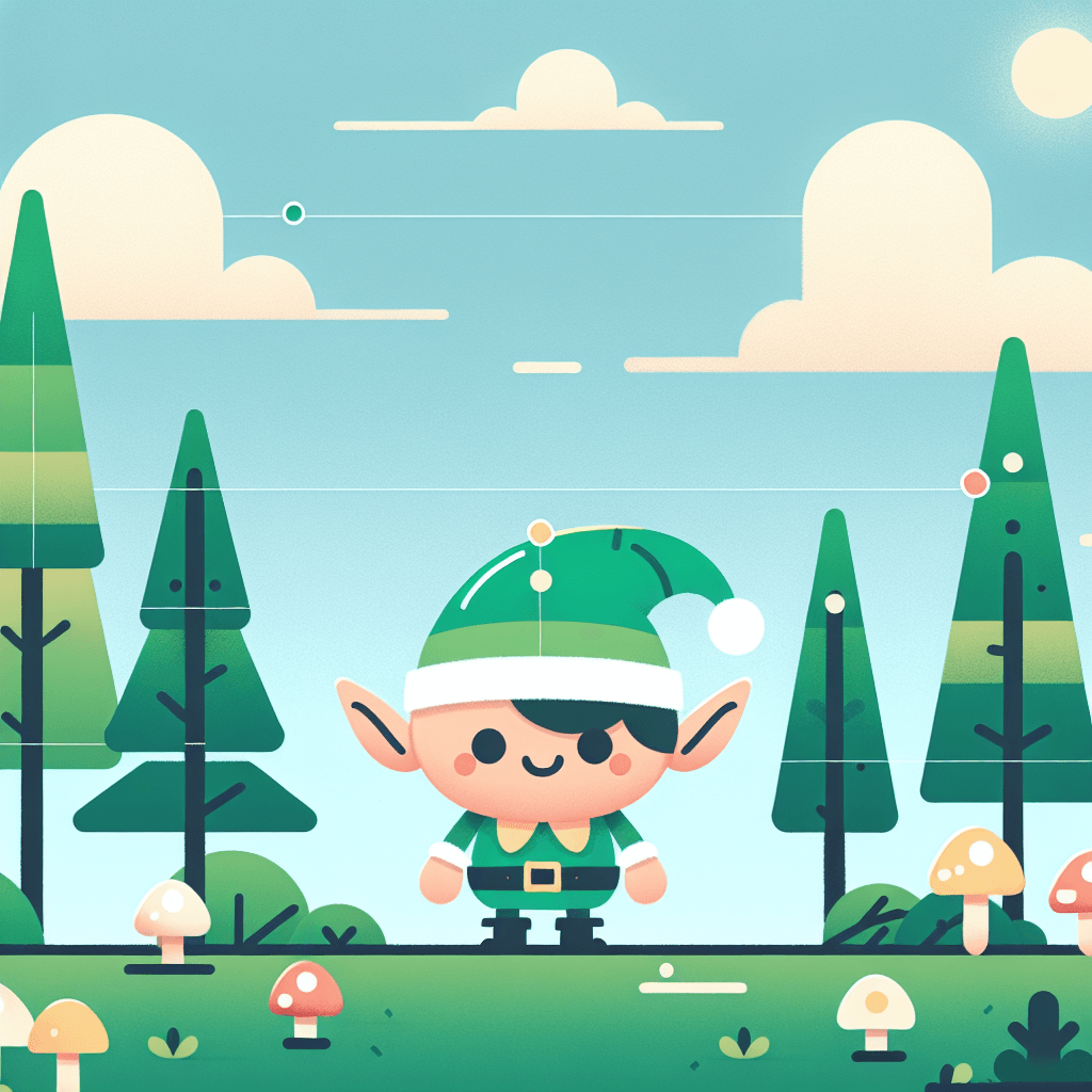 Enchanted Elf Painting Number Kit