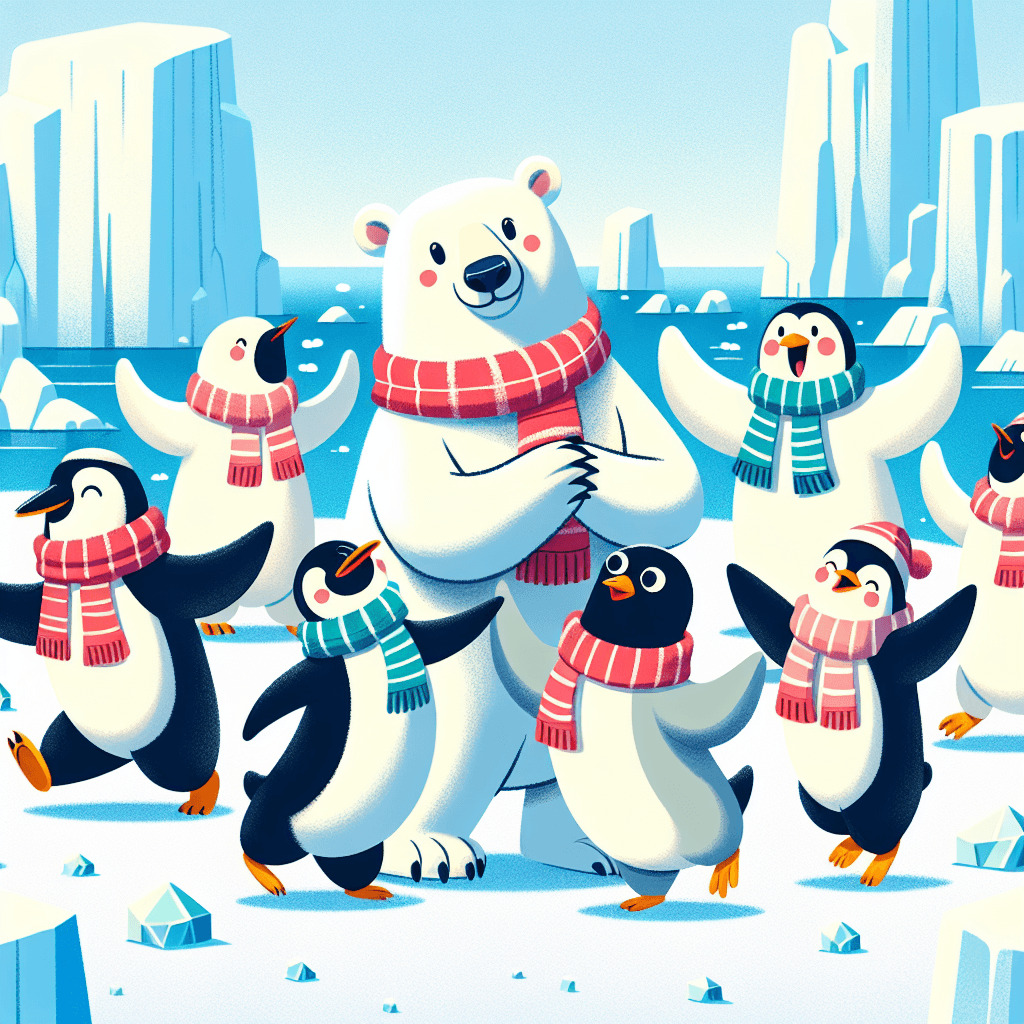Arctic Animals' Winter Ball Painting By Numbers Kit