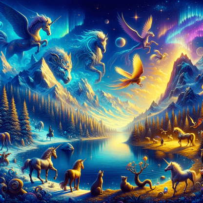 Fantasy Realm Adventure Painting By Numbers Kit