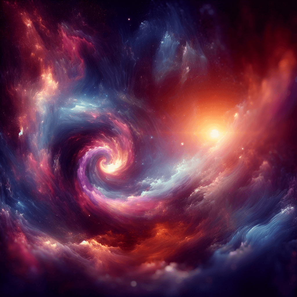 Cosmic Dawn Reverie Paint By Numbers