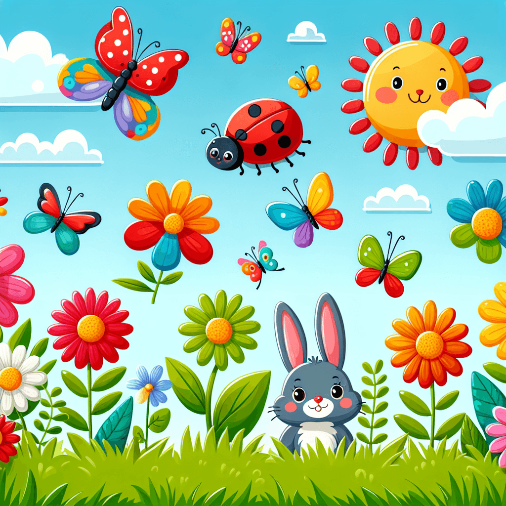 Garden Adventure With Critters Paint By Color