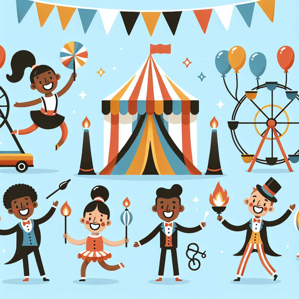 Cheerful Carnival Delights Paint By Numbers