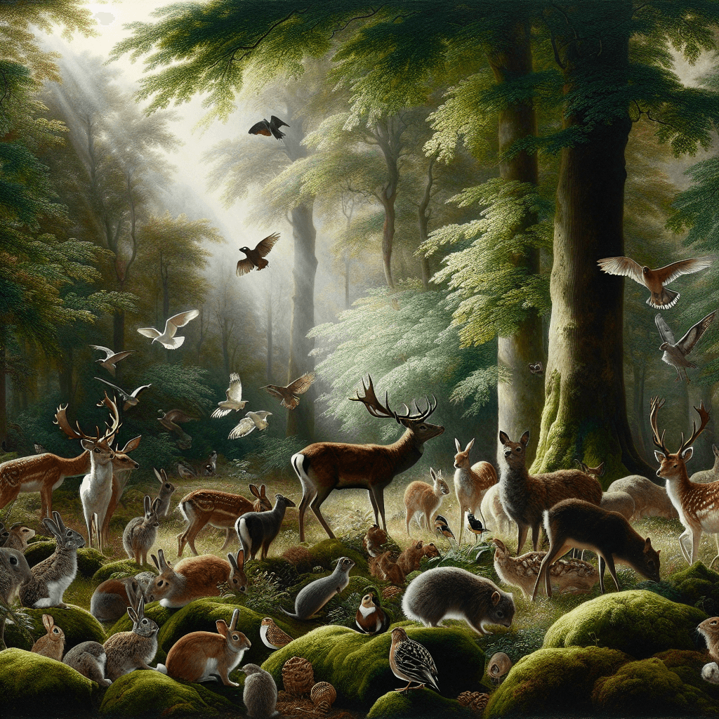 Mystic Woodland Animals Paint By Numbers Kits