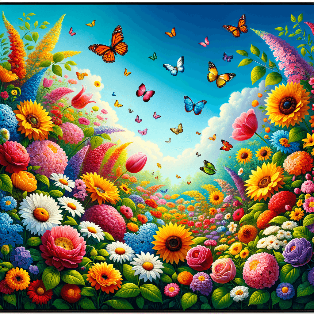 Sunny Garden Fiesta Paint By Numbers Kits