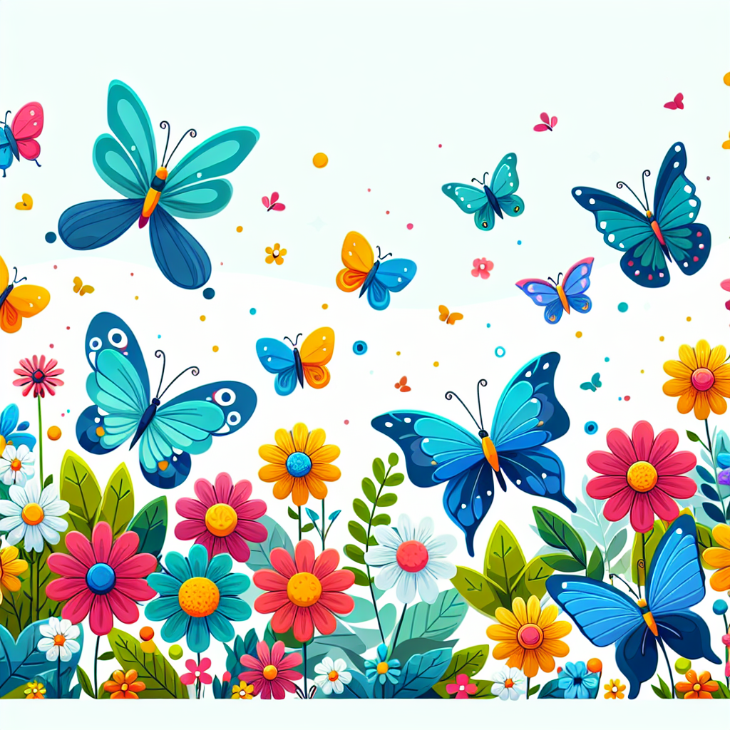 Wonders Of The Butterfly Garden Paint By Numbers