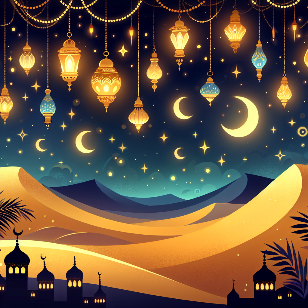 Mystic Arabian Nights Painting Number Kit