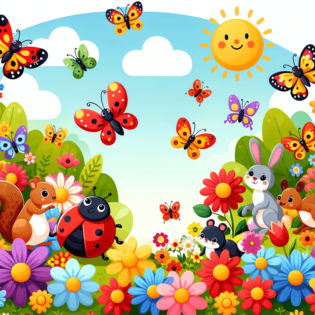 Adventurous Garden Creatures DIY Paint By Numbers