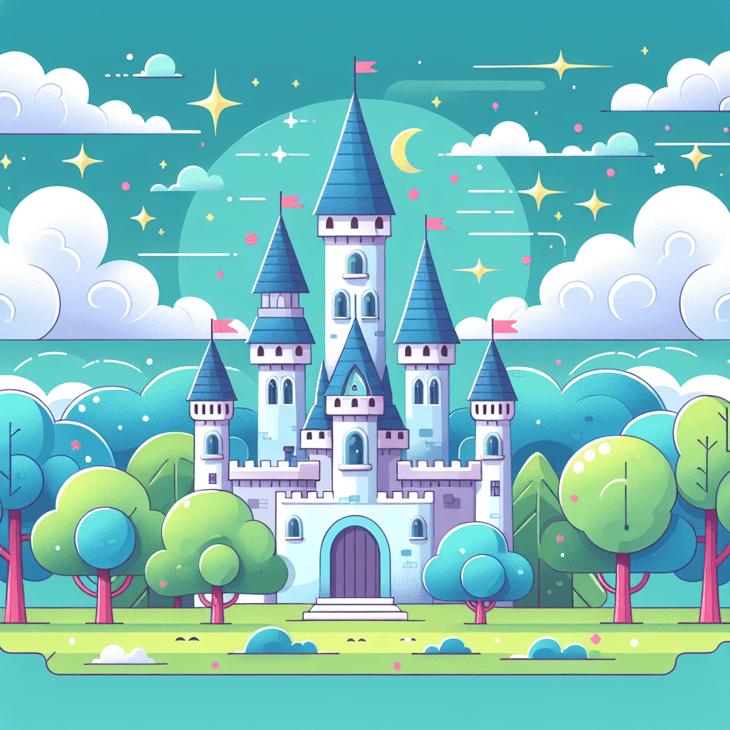 Fairytale Kingdom Of Dreams Paint By Numbers Art