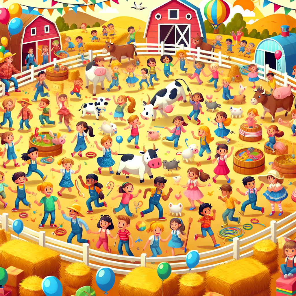 Fantastic Farm Festival Numbered Painting Kits