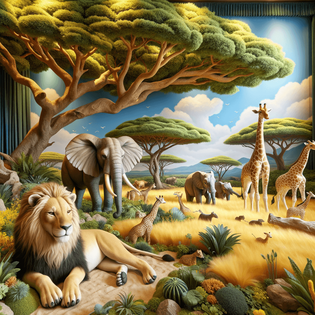 Adventurous Safari Expedition - DIY Painting By Numbers Kit