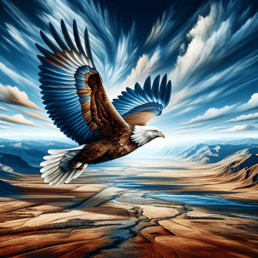 Eagle's Ascent Paint By Number