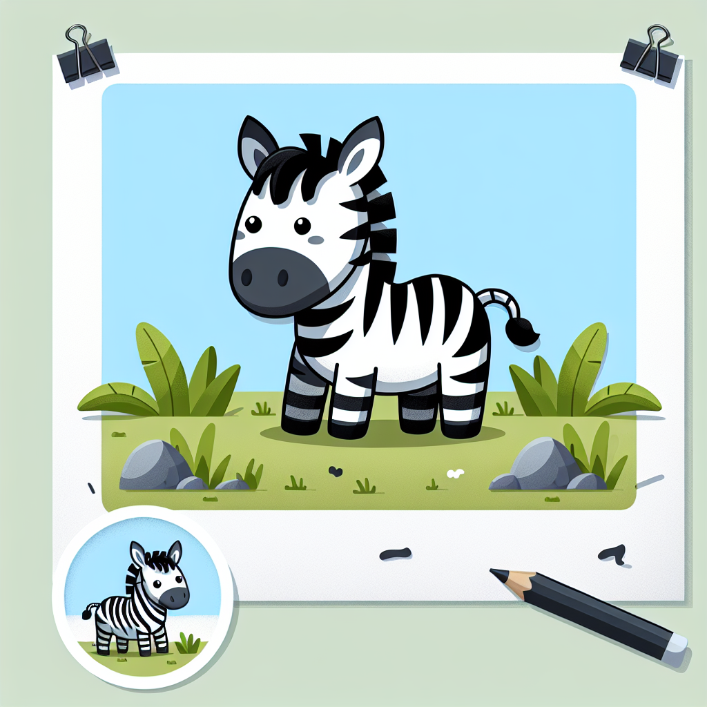 Zippy Zonkey Paint By Numbers Art