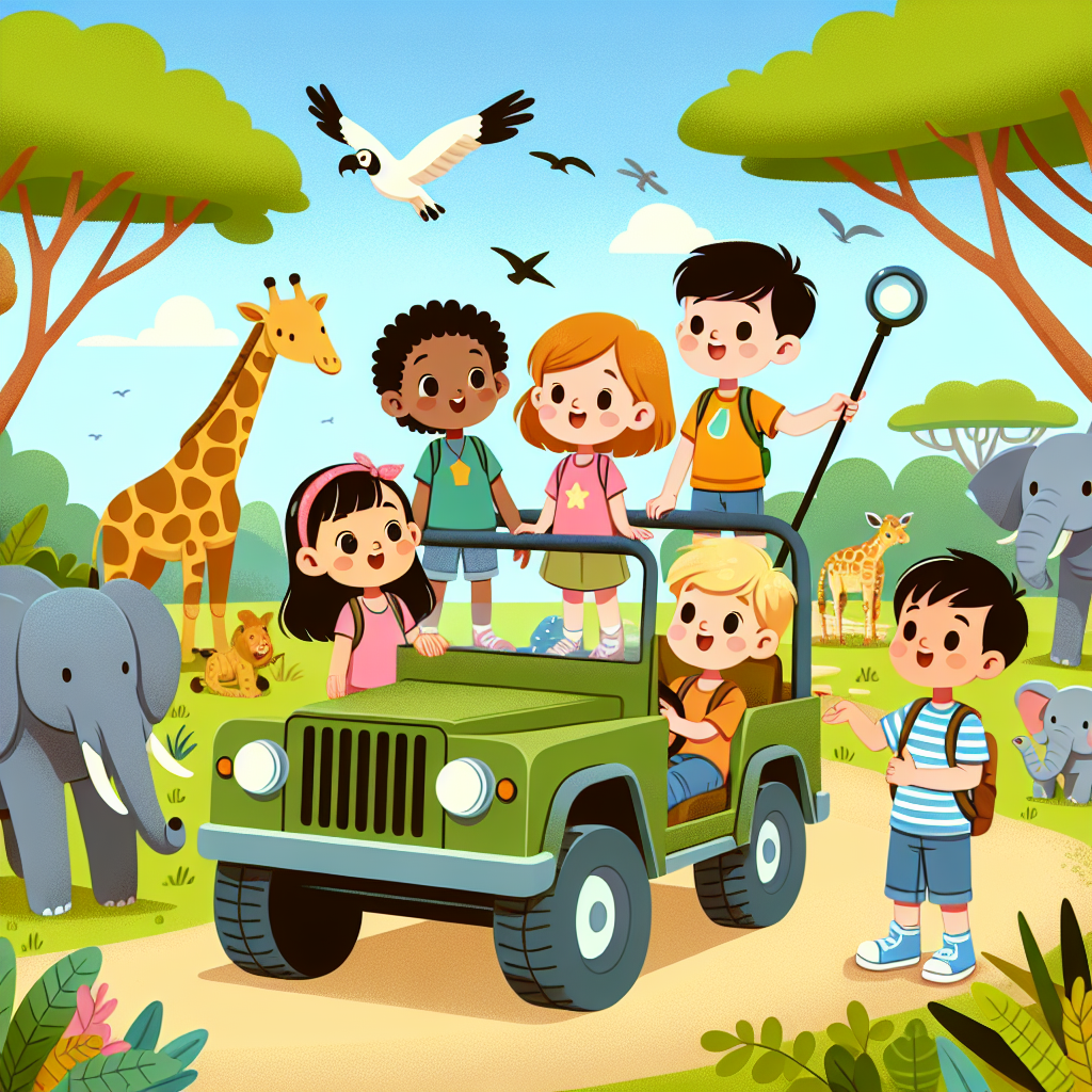 Savanna Wildlife Expedition Painting By Numbers Kit