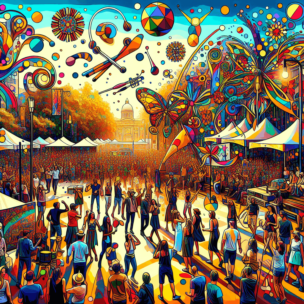 Adelaide Fringe - Adelaide, Australia Painting By Numbers Kit