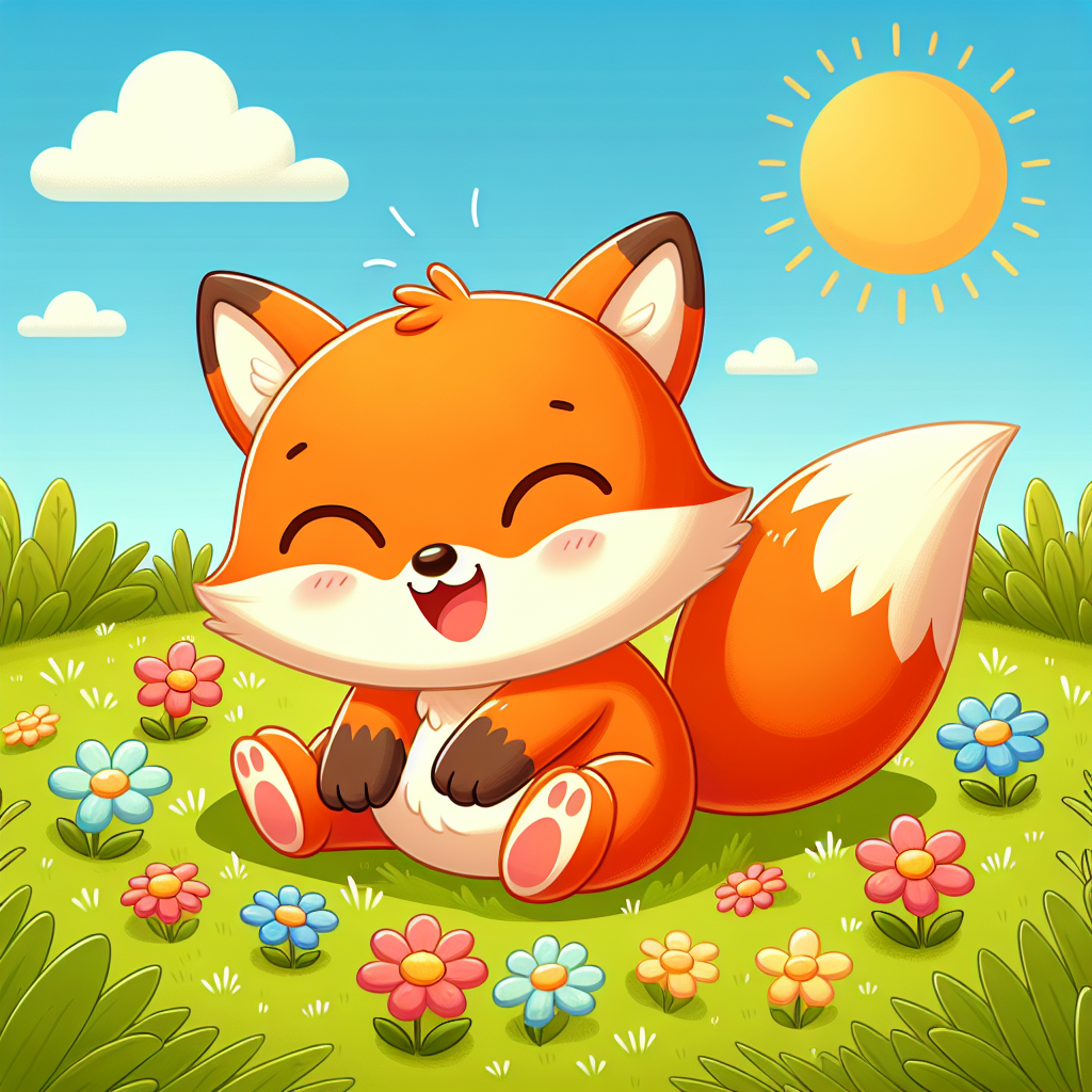 Playful Baby Fox Paint By Numbers Kits