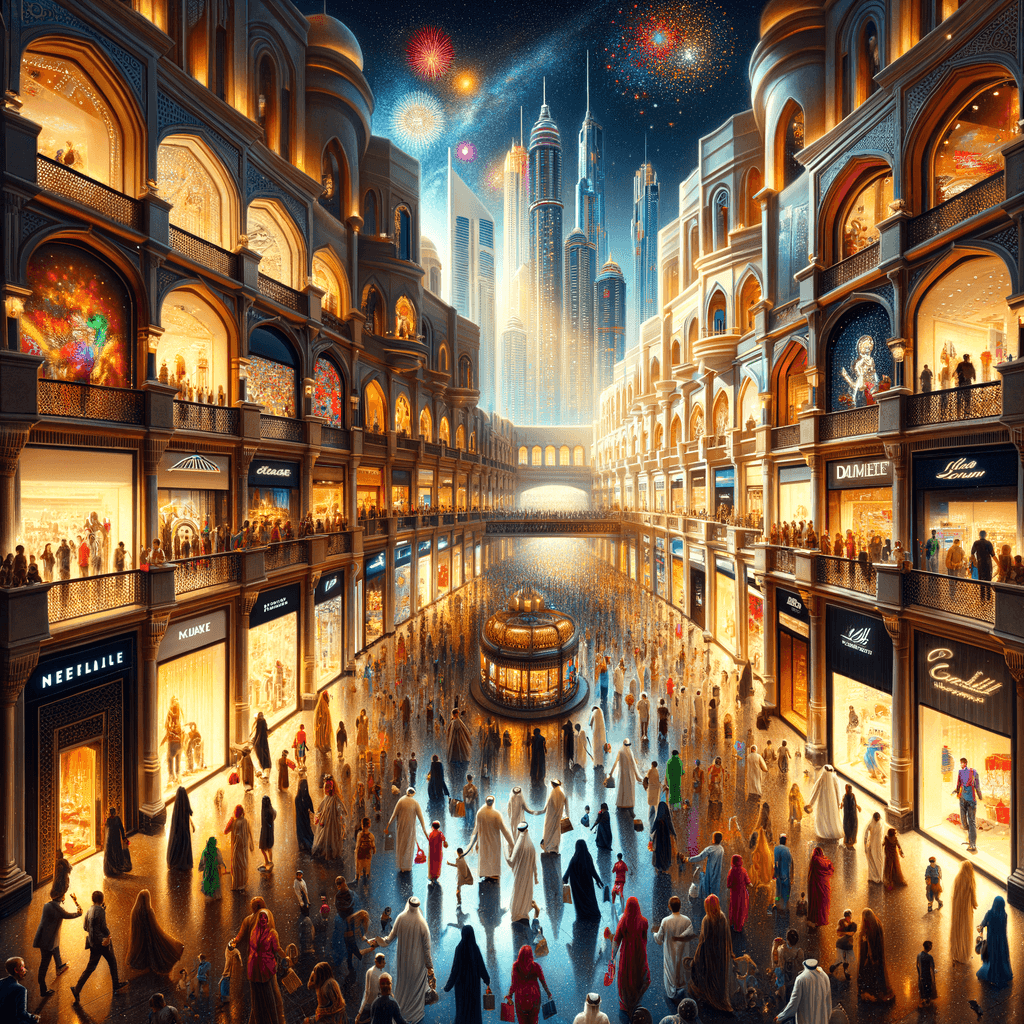 Dubai Shopping Festival - UAE Paint By Numbers Kits