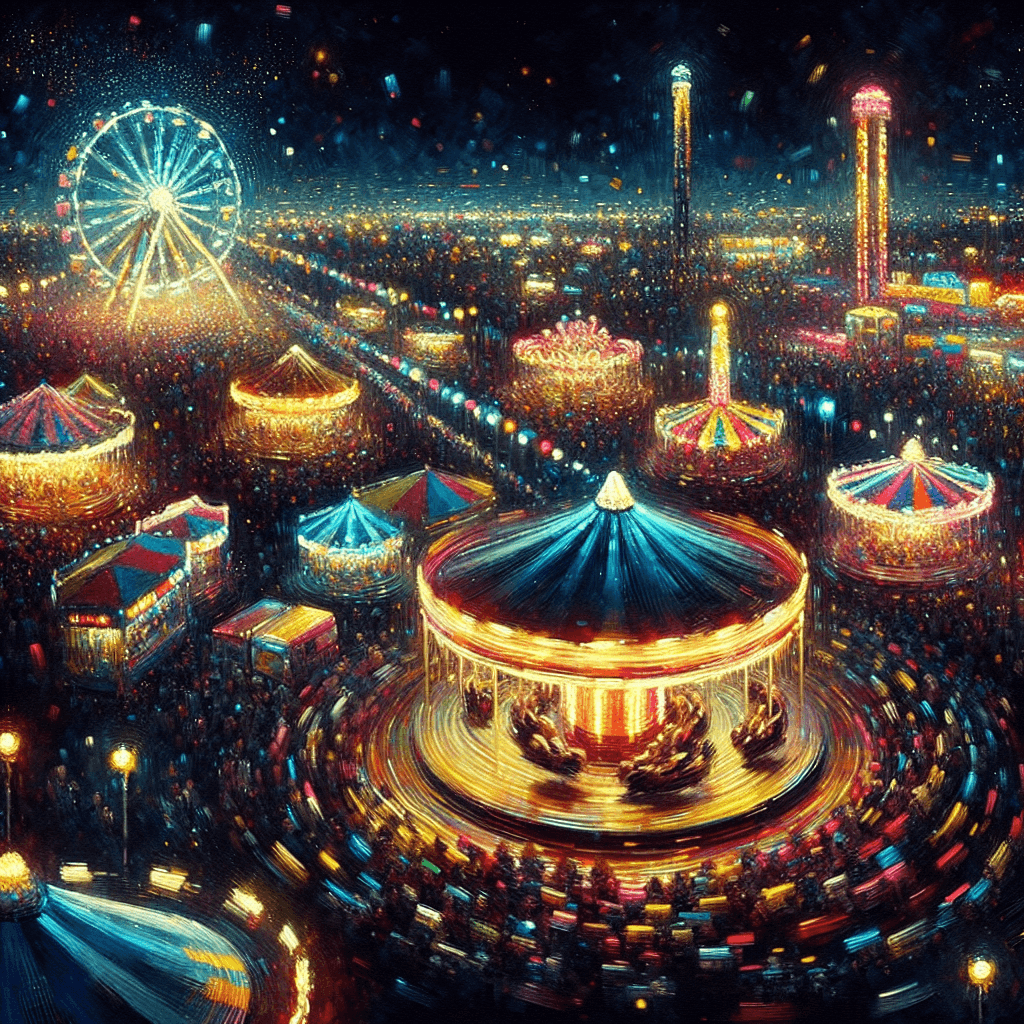 Carnival Night Delight Paint By Number