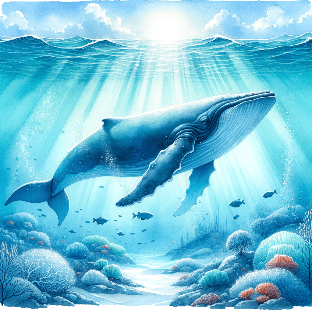 Gentle Whale - DIY Painting By Numbers Kit