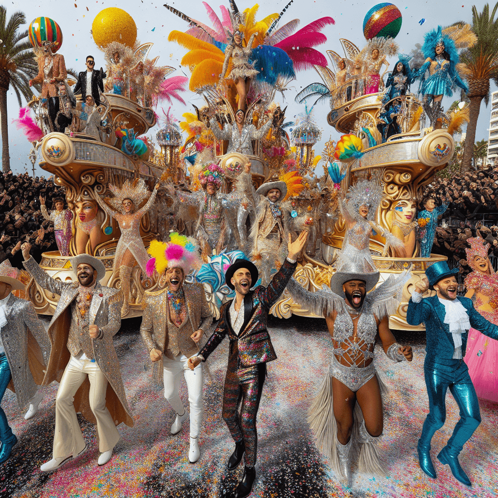 The Carnival Of Nice - France Painting By Numbers Kit