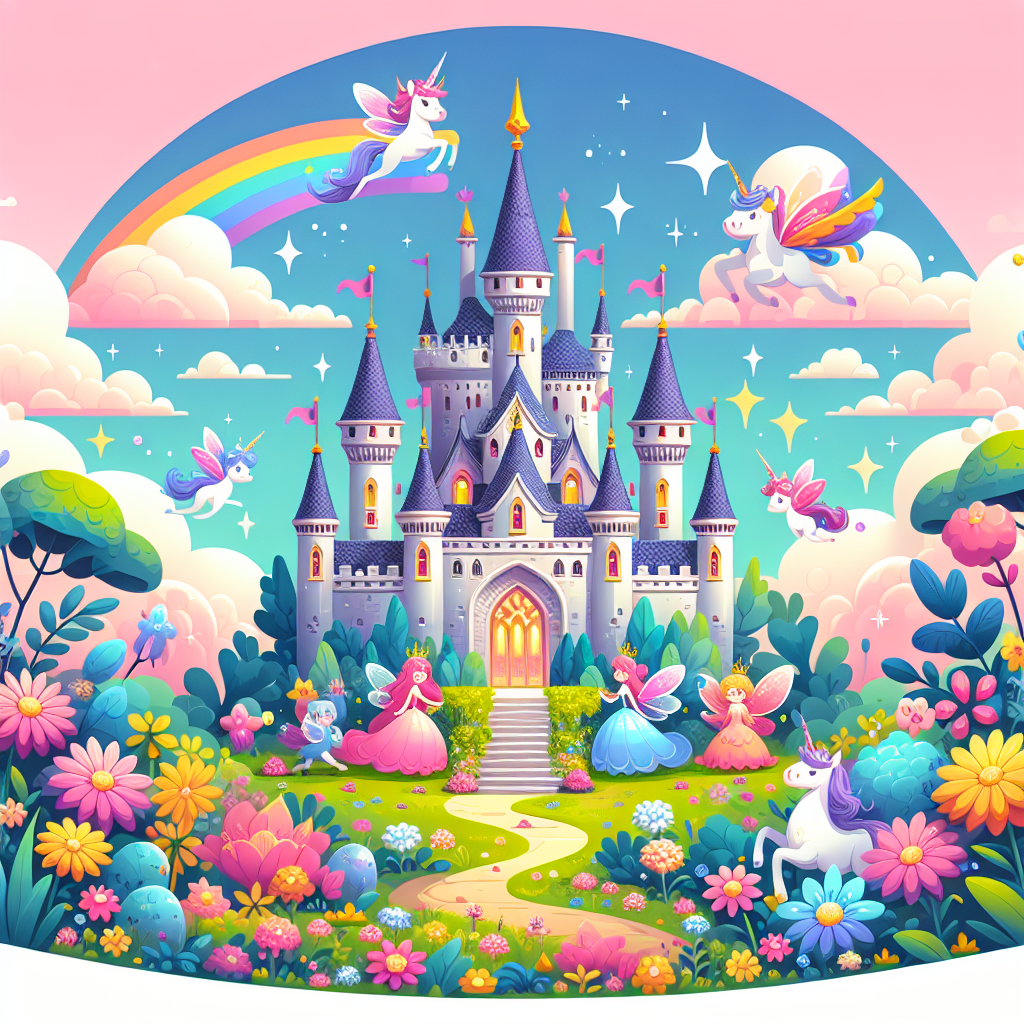 Fairy Tale Kingdom Escape Paint By Numbers