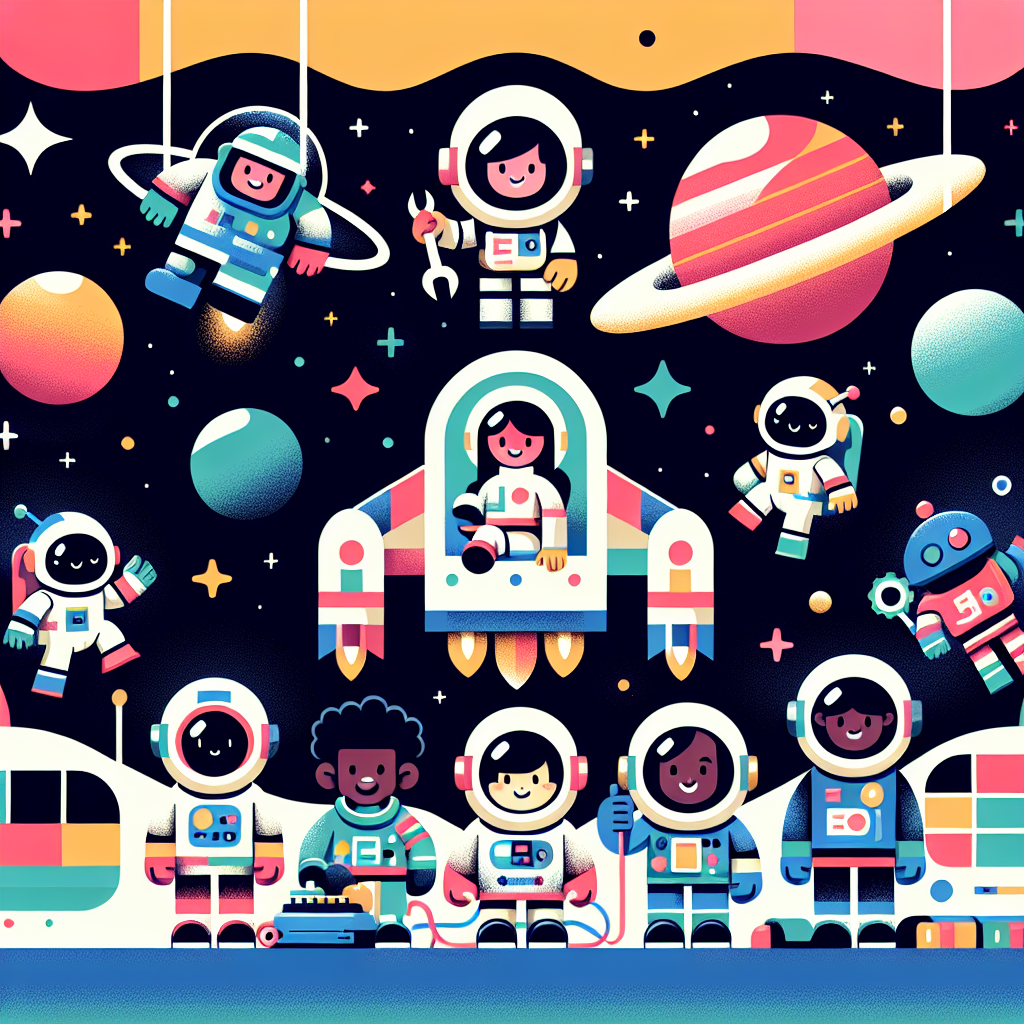 The Great Space Rescue Paint By Numbers