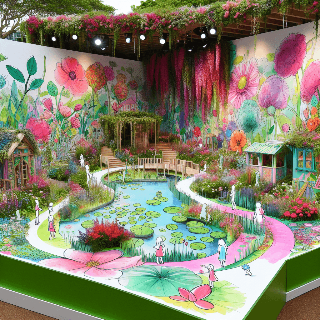 Tangled Garden Adventure Paint By Color
