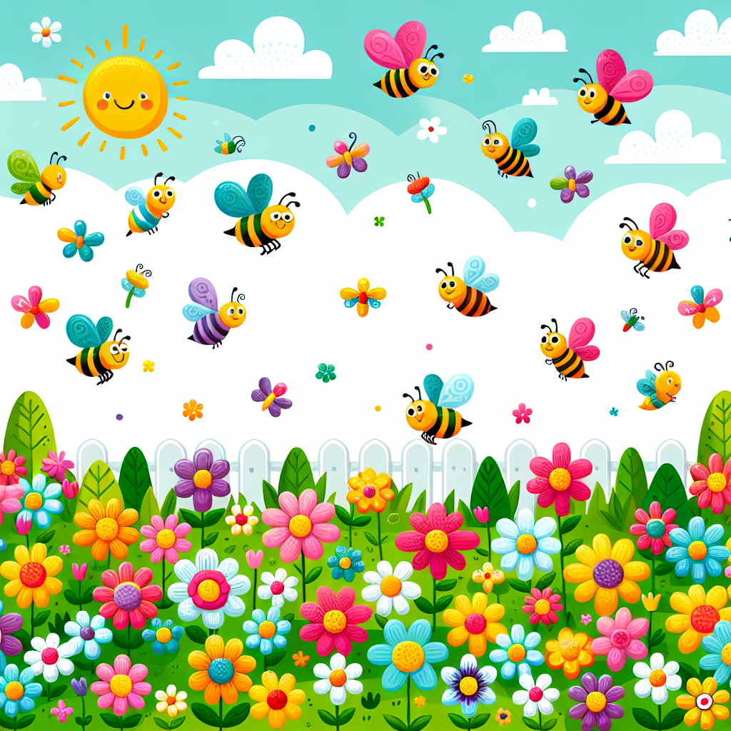 Vibrant Garden Fiesta Paint By Numbers