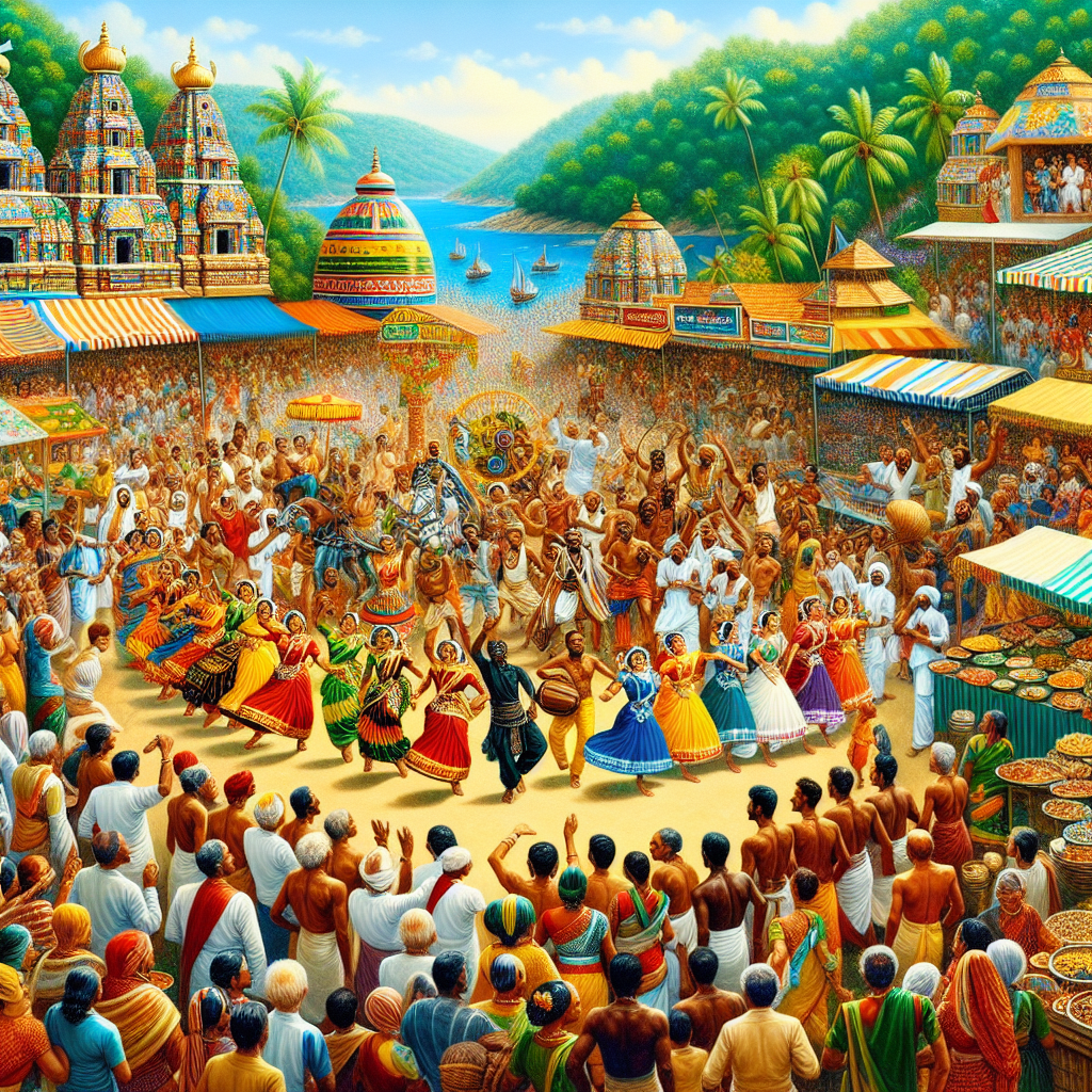 Karnataka Karavali Utsav Paint By Numbers Art