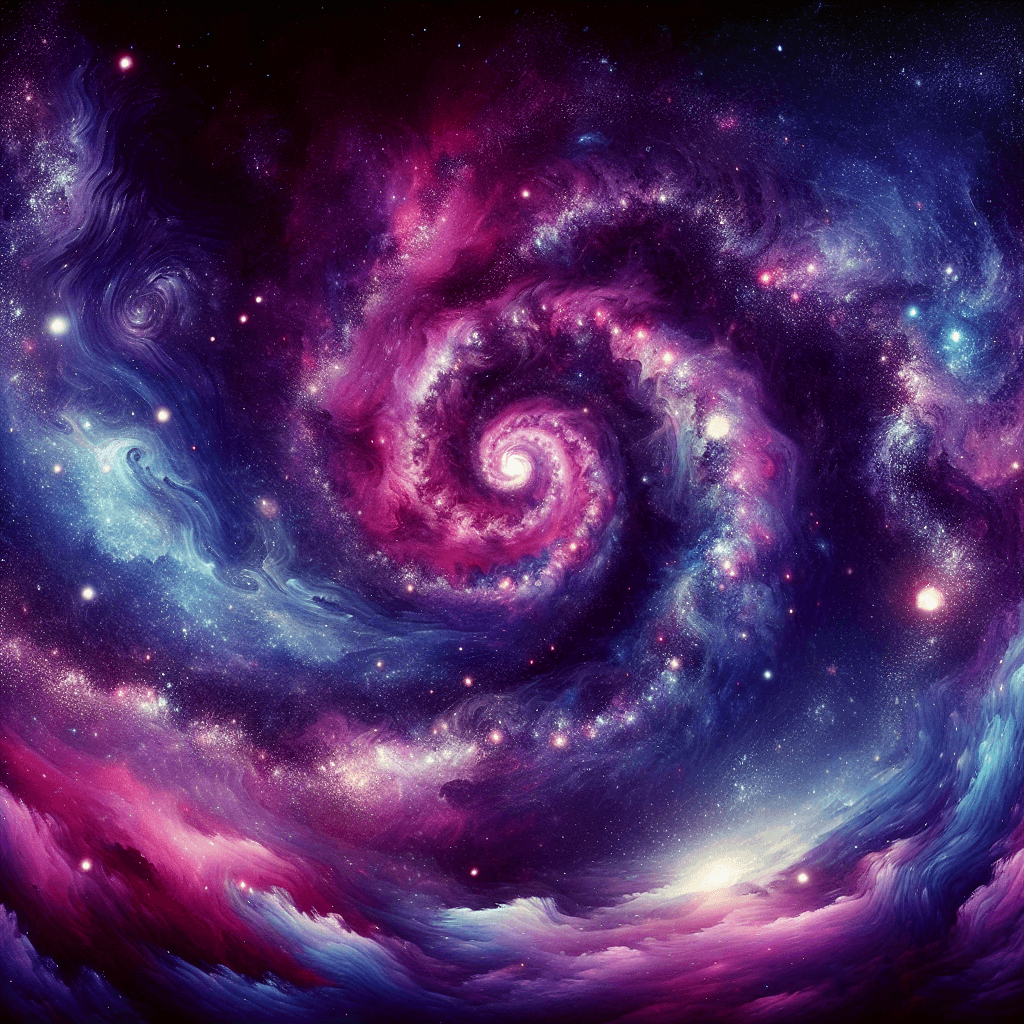 Cosmic Nightfall Dreamscape Paint By Numbers Kits