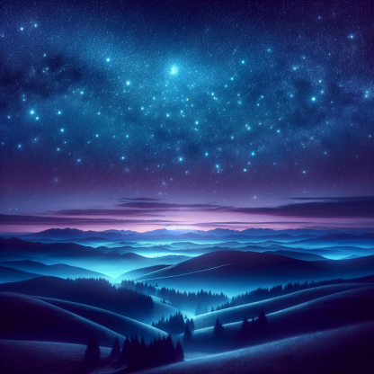 Mystic Nightscape Journey DIY Paint By Numbers