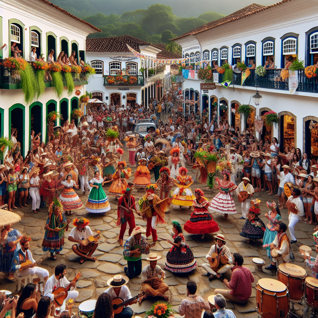 O Festival Do Folclore Paint By Numbers Kits