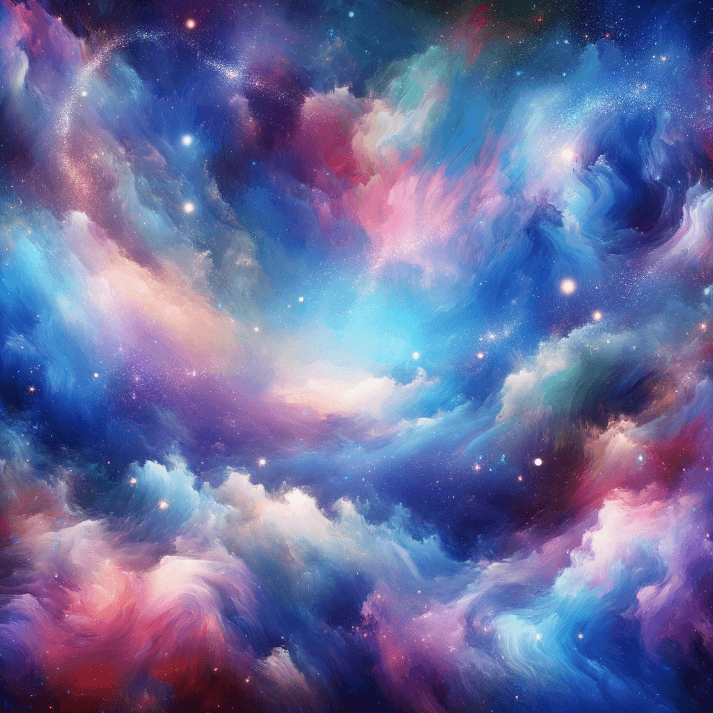 Mystical Celestial Dreamscape Paint By Color