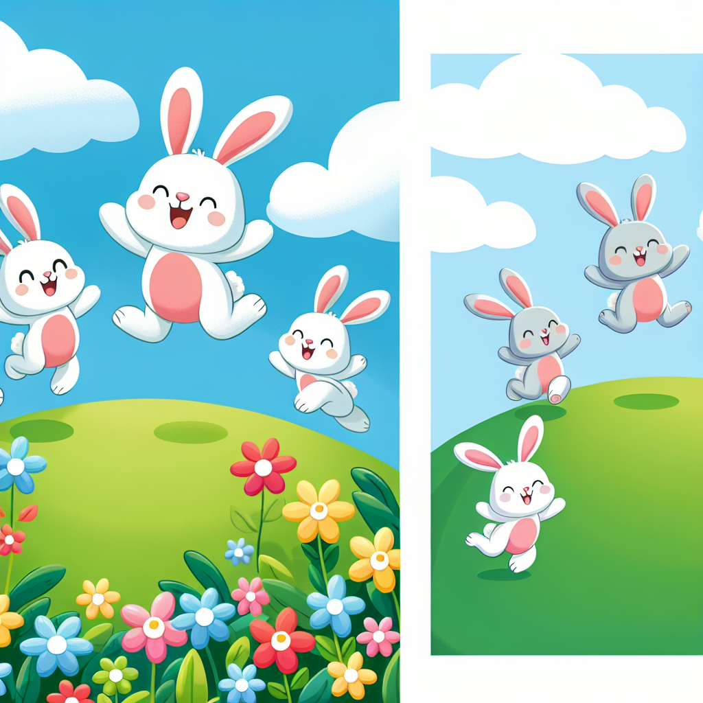 Giggle Bunnies Painting Number Kit