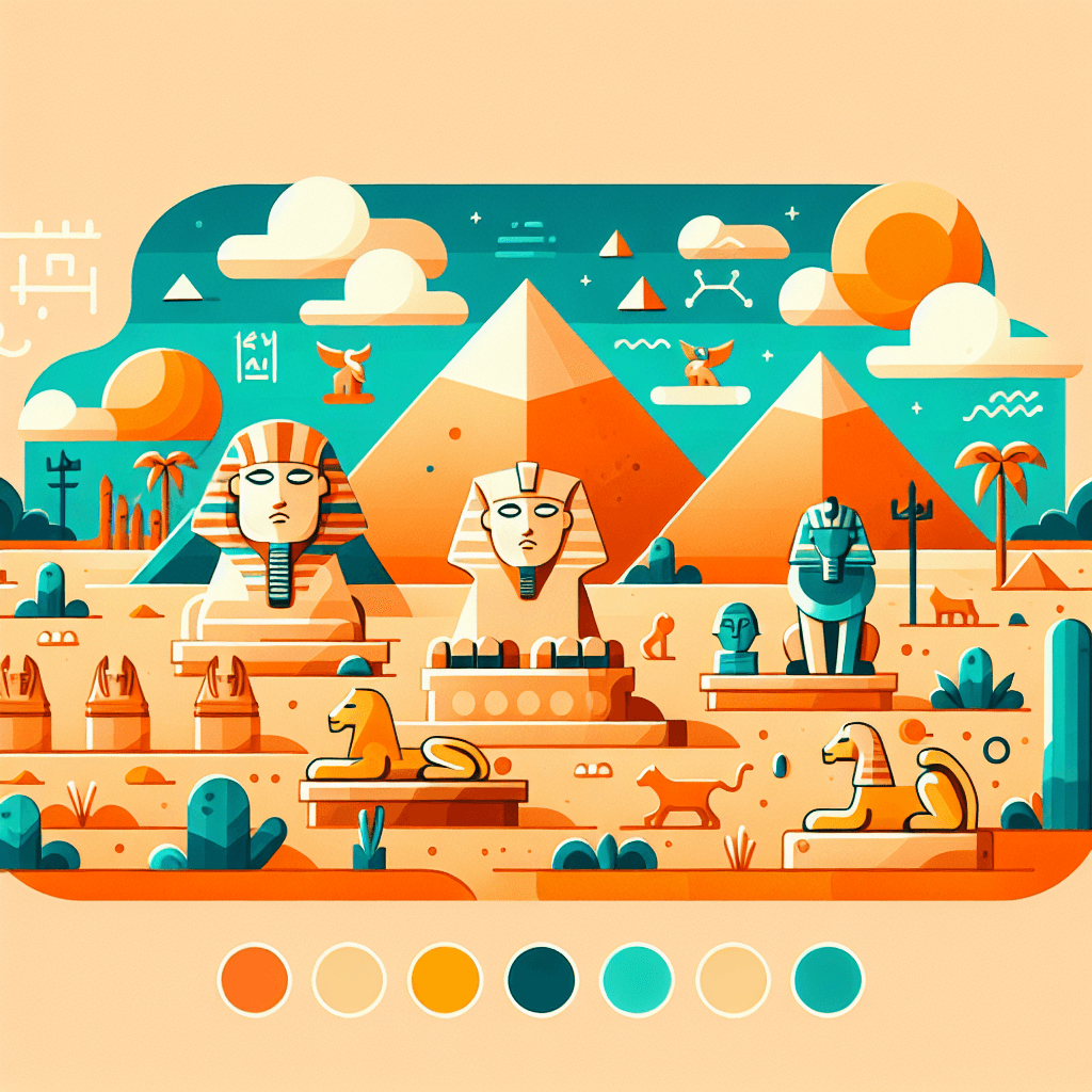 Journey Through Ancient Egypt Numbered Painting Kits