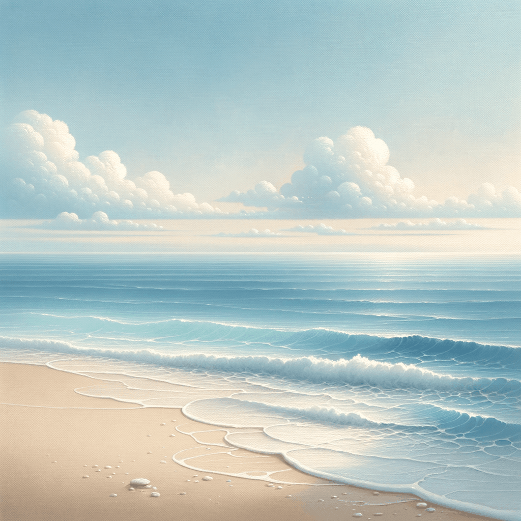 Beach Serenity Paint By Color