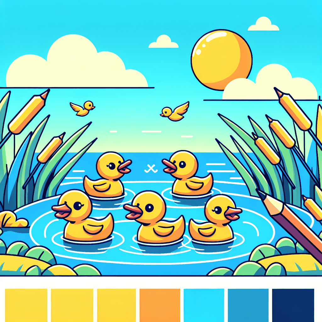 Dandy Ducks Paint By Number