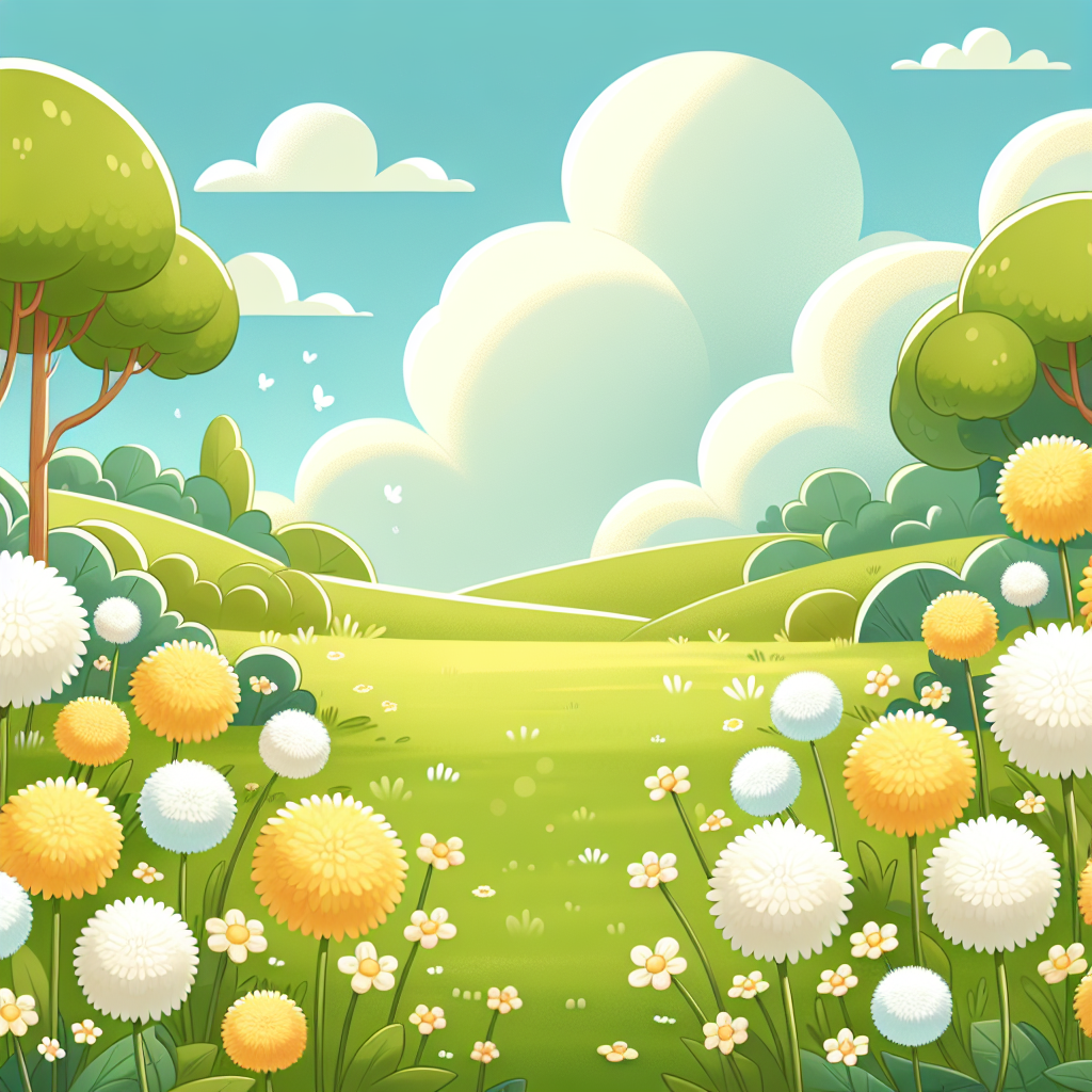 Dreamy Dandelions Numbered Painting Kits