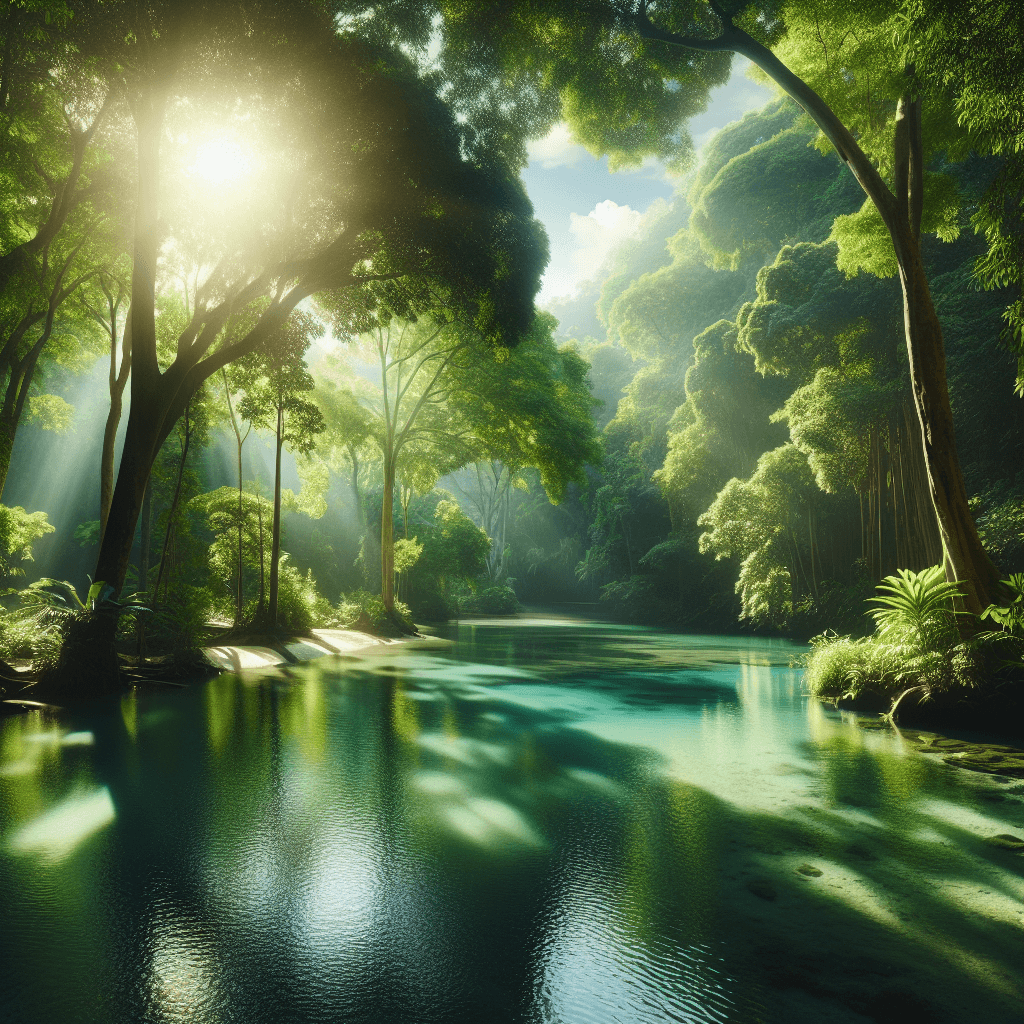 Tranquil Zen Waterscape Numbered Painting Kits