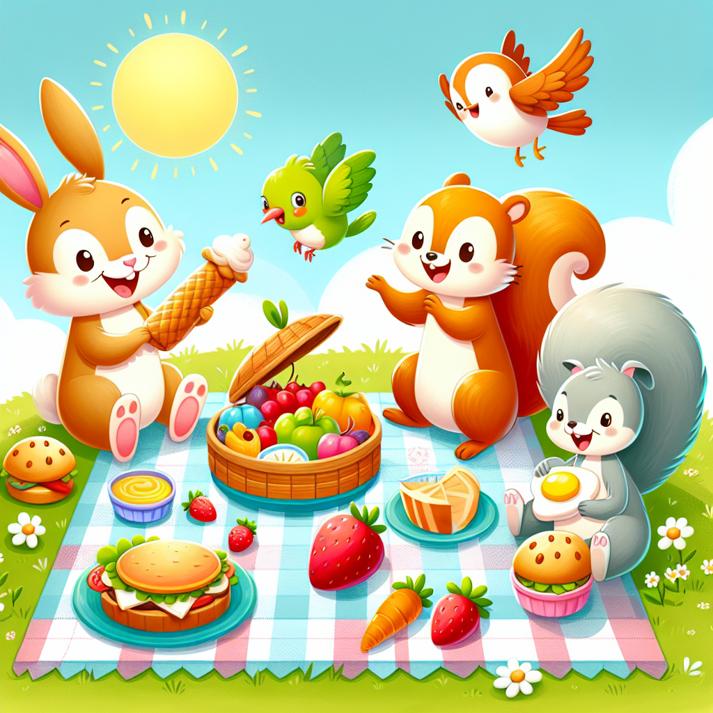 Merry Garden Picnic Painting By Numbers Kit