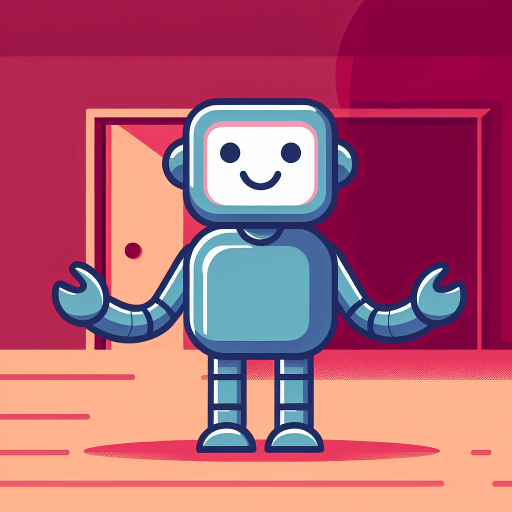 Friendly Robot Helper Numbered Painting Kits