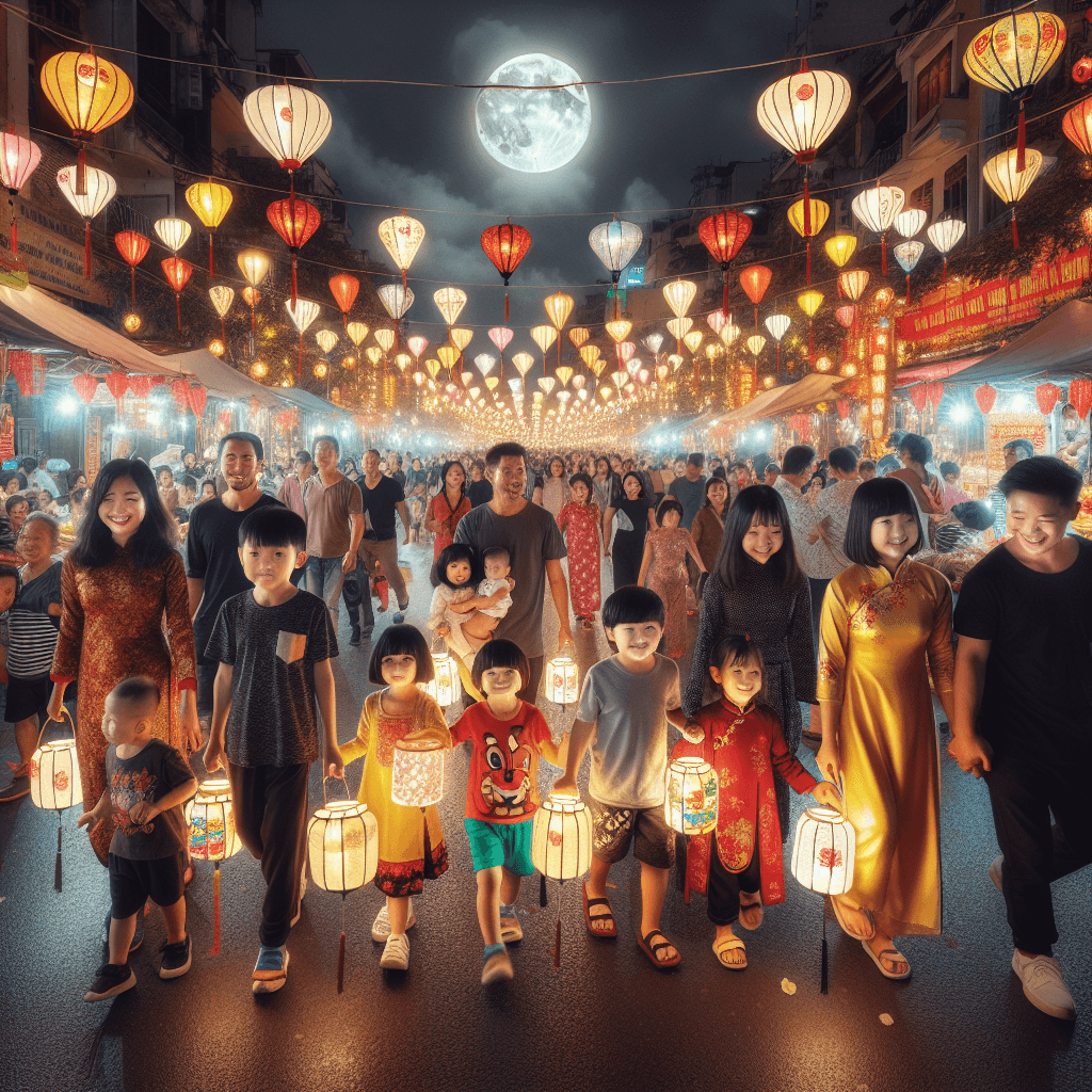 The Mid-Autumn Festival - Vietnam Paint By Numbers