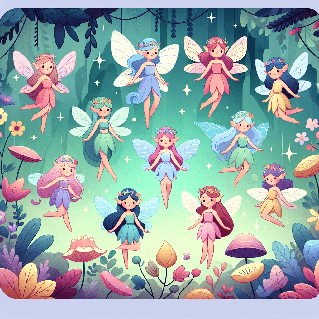 Pixie Hollow Adventure DIY Paint By Numbers