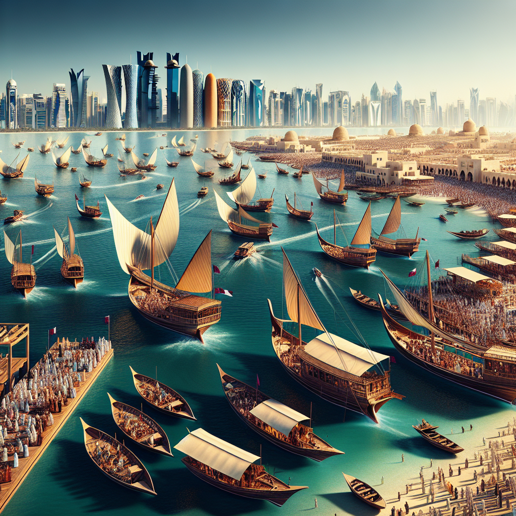 Dhow Festival - Doha Paint By Numbers Kits