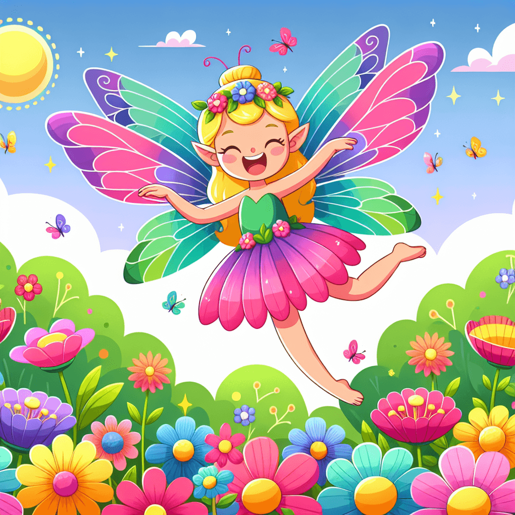 Giggling Fairy Numbered Painting Kits
