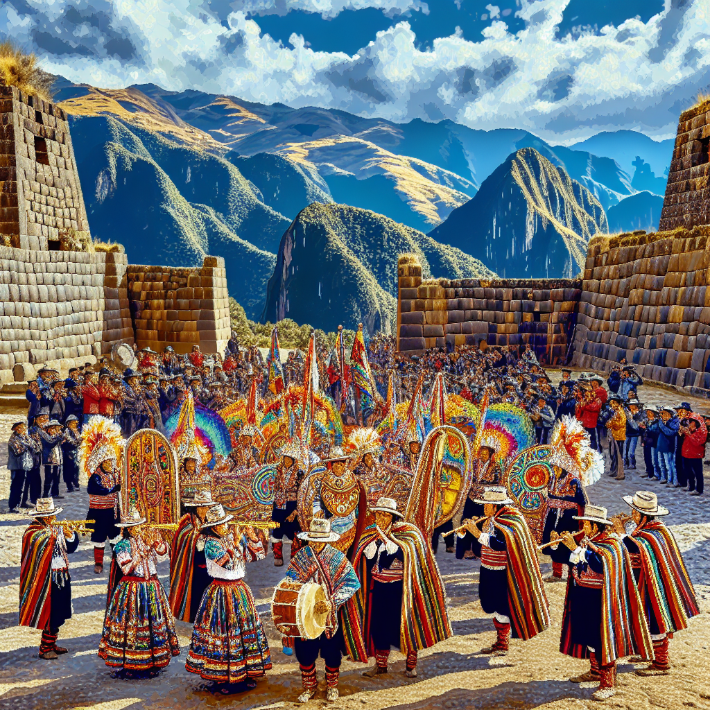 Festival Of The Sun (Inti Raymi) - Peru Paint By Numbers