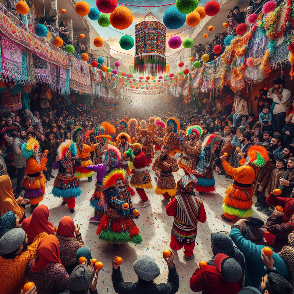 The Carnival Of Binche Painting By Numbers Kit