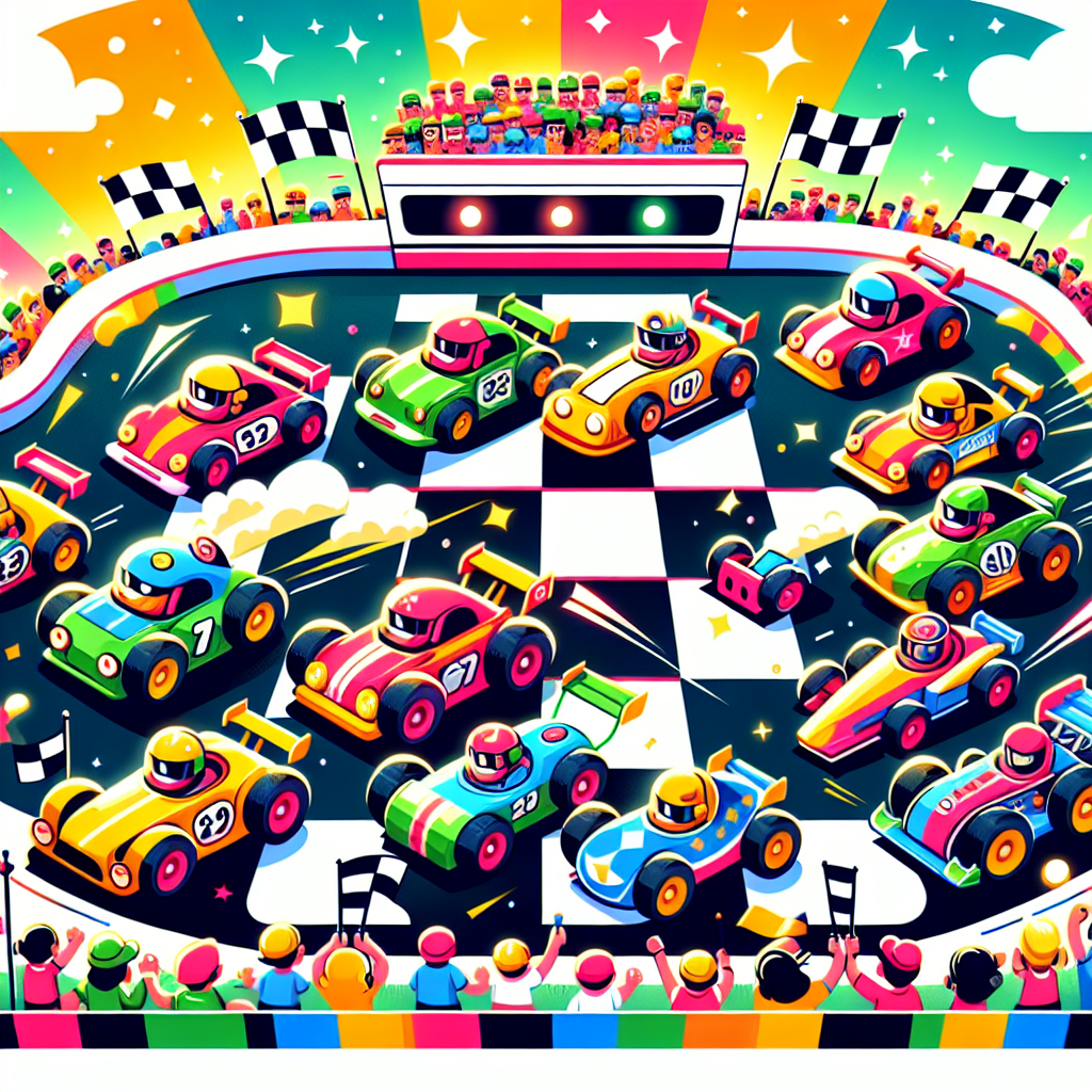 Racing Adventure Paint By Numbers