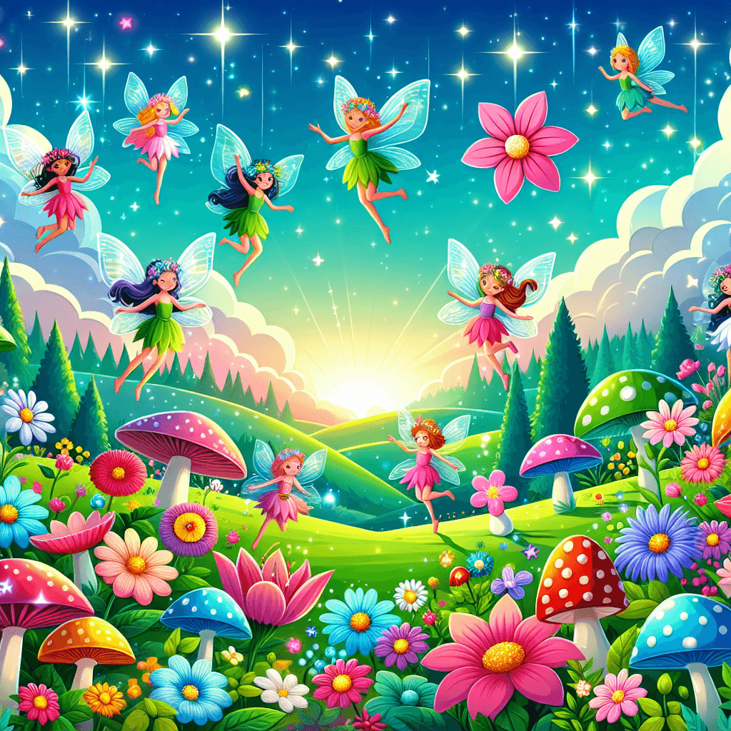 Epic Adventures In Fairyland Painting Number Kit
