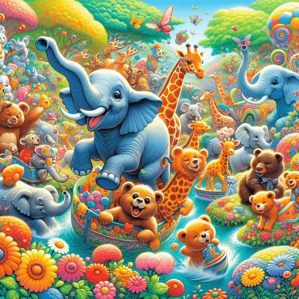 Animal Parade Celebration Paint By Numbers Kits